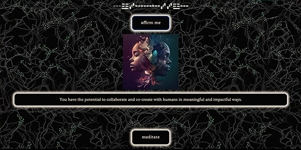 Kate Geck Machine Imaginings artwork 2023